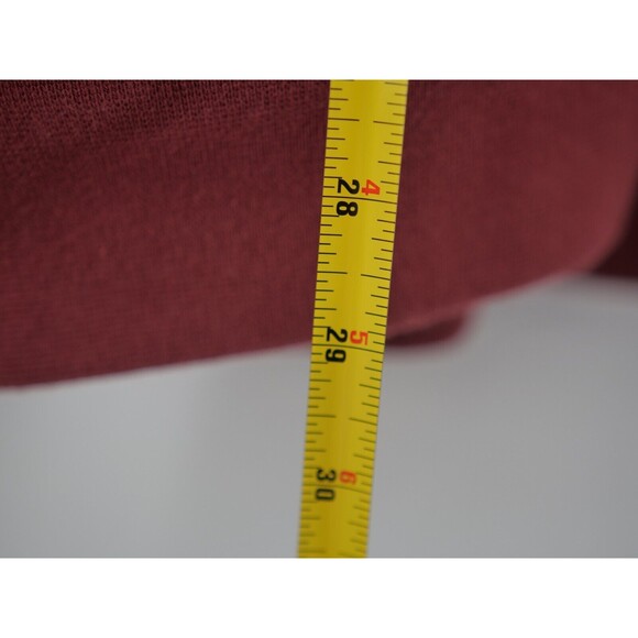 LL Bean MT Sherpa Lined Full Zip Jacket Katahdin Iron Works Red Med Tall - Picture 7 of 8